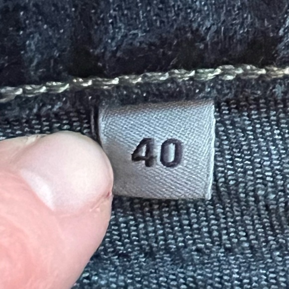 Citizens Of Humanity Men’s SID Regular Straight Jeans Dark Wash Size 40 - Picture 8 of 11